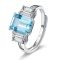 Aquamarine-Silver
